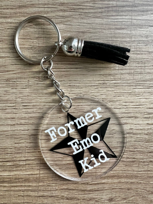 "Former Emo Kid" Keychain